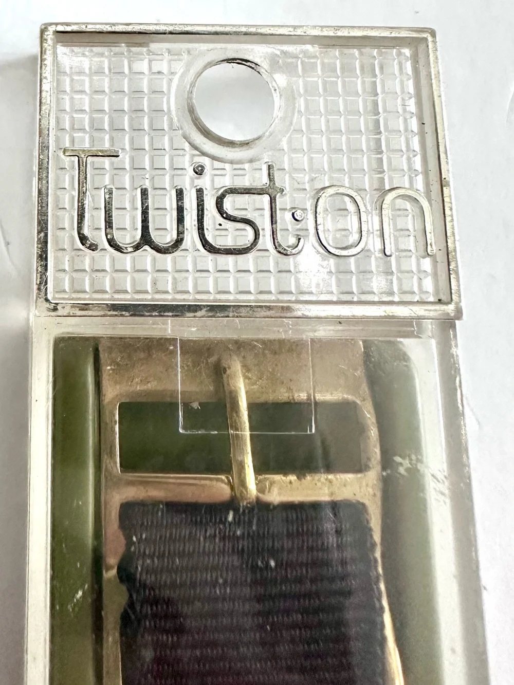 Speidel Twist-On Adjustable Nylon Watch Band - Gray